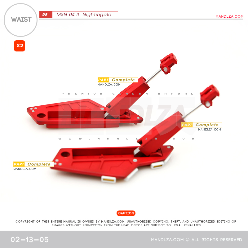 RE/100]MSN-04 Nightingale Waist 02-13