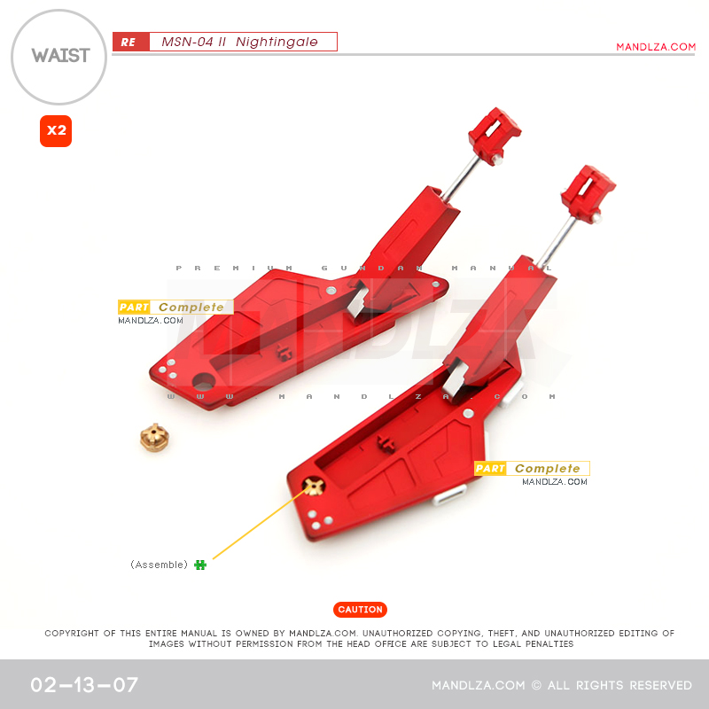 RE/100]MSN-04 Nightingale Waist 02-13