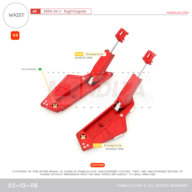 RE/100]MSN-04 Nightingale Waist 02-13