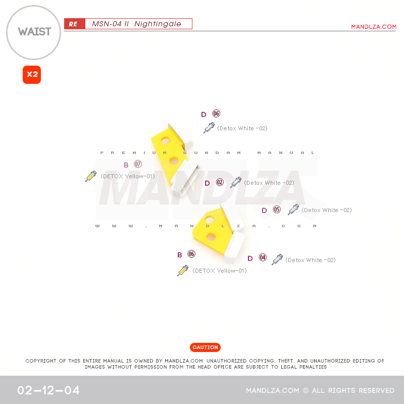 RE/100]MSN-04 Nightingale Waist 02-12