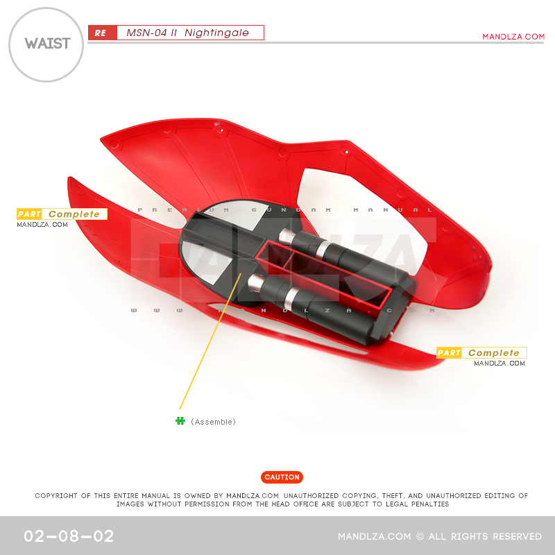 RE/100]MSN-04 Nightingale Waist 02-08