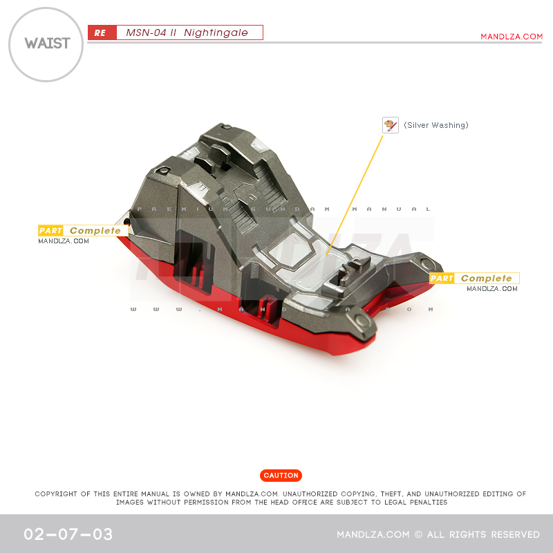 RE/100]MSN-04 Nightingale Waist 02-07