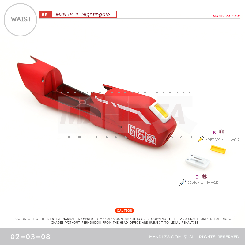 RE/100]MSN-04 Nightingale Waist 02-03