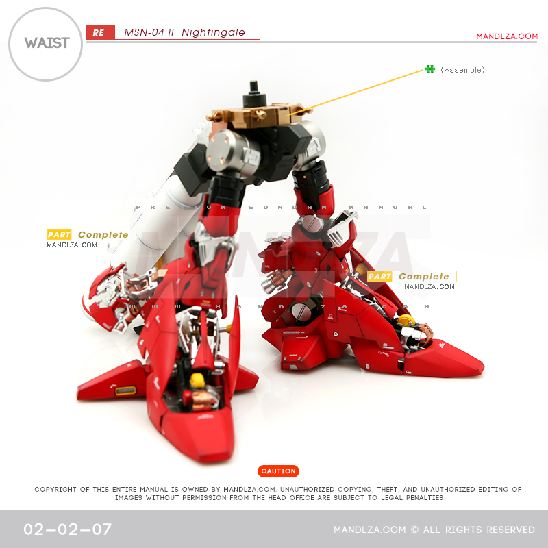 RE/100]MSN-04 Nightingale Waist 02-02