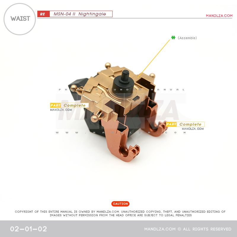 RE/100]MSN-04 Nightingale Waist 02-01