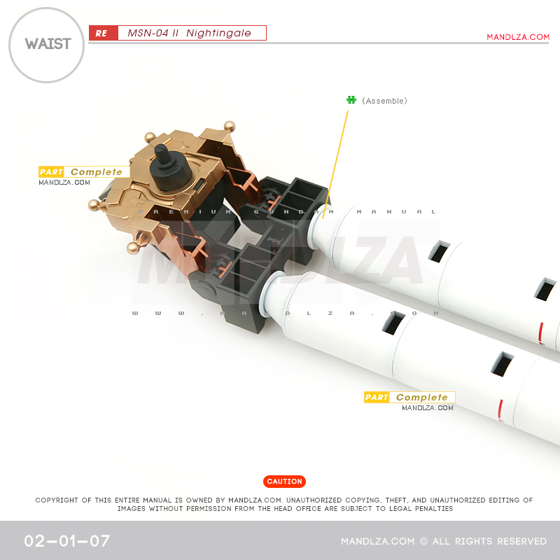 RE/100]MSN-04 Nightingale Waist 02-01