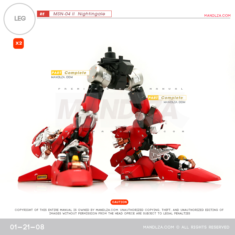 RE/100]MSN-04 Nightingale LEG 01-21