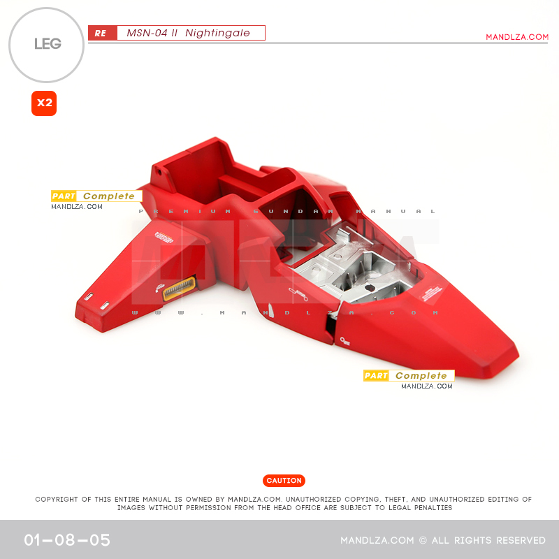 RE/100]MSN-04 Nightingale LEG 01-08