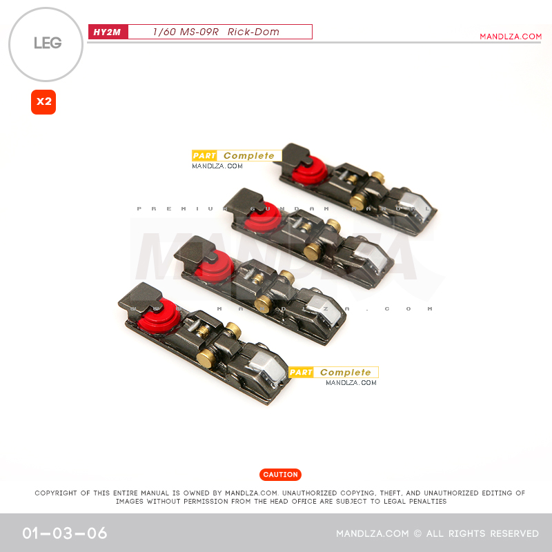 INJECTION] Rick-Dom HY2M 1/60 LEG 01-03