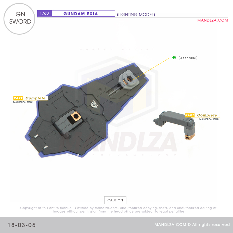 PG] GN-001 EXIA GN-SWORD 18-03