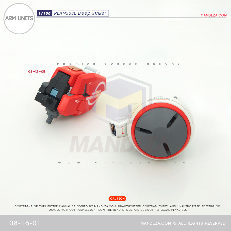MG] PLAN303E DEEP STRIKER ARM 08-16