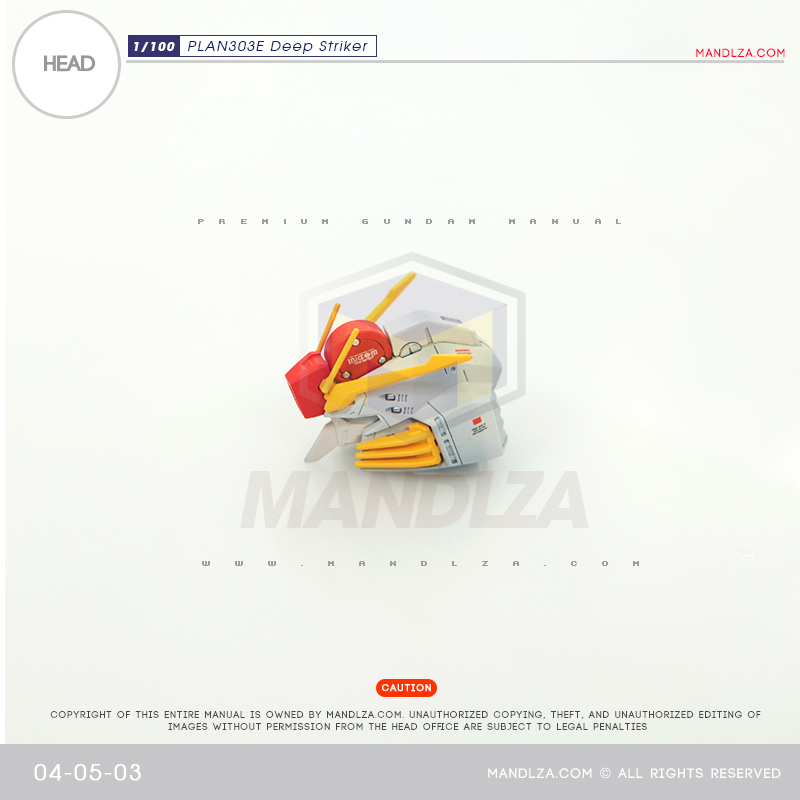 MG] PLAN303E DEEP STRIKER Head Unit 04-05