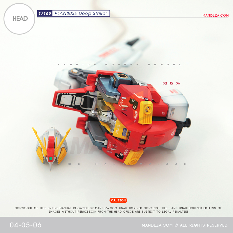 MG] PLAN303E DEEP STRIKER Head Unit 04-05