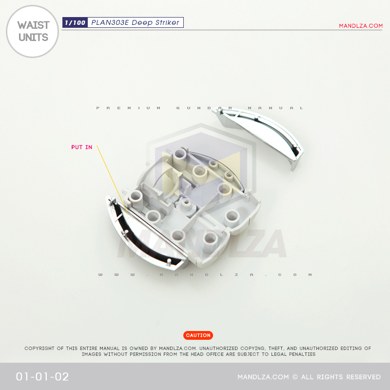 MG] PLAN303E DEEP STRIKER WAIST UNIT 01-01