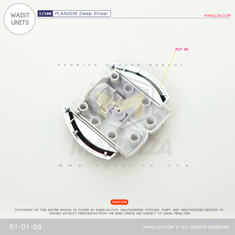 MG] PLAN303E DEEP STRIKER WAIST UNIT 01-01