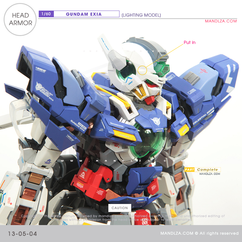 PG] GN-001 EXIA HEAD ARMOR 13-05