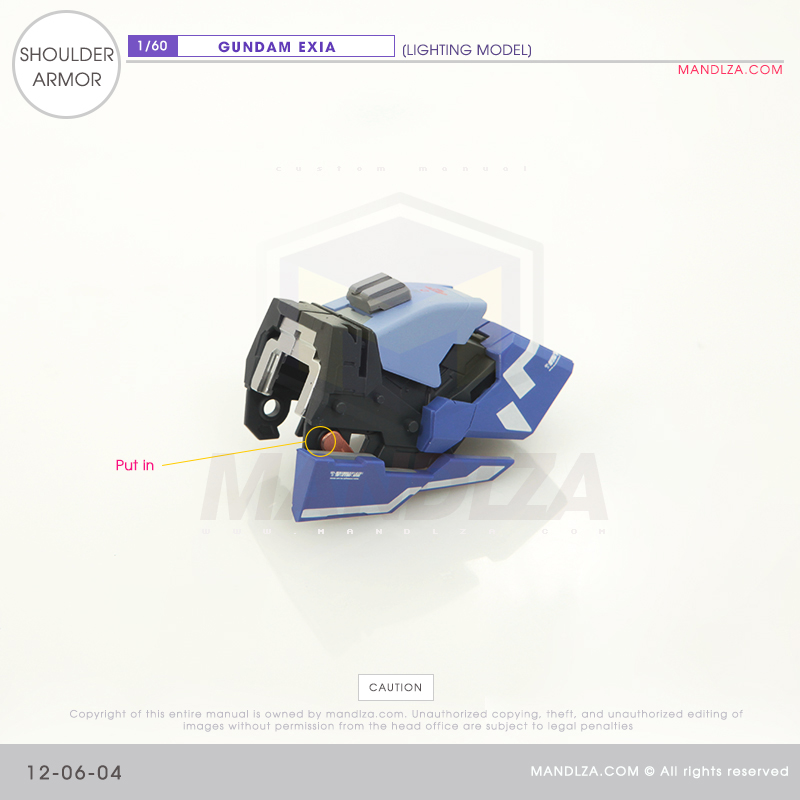 PG] GN-001 EXIA SHOULDER ARMOR 12-06