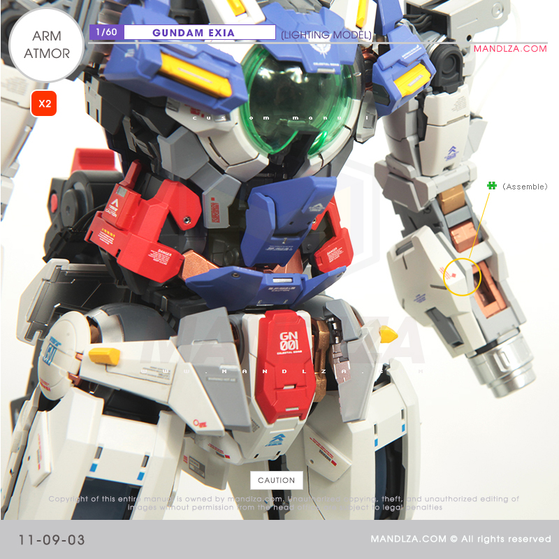 PG] GN-001 EXIA ARM ARMOR 11-09