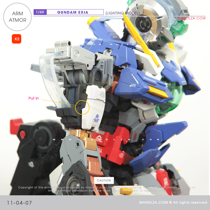 PG] GN-001 EXIA ARM ARMOR 11-04