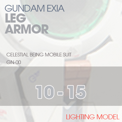 PG] GN-001 EXIA LEG ARMOR 10-15