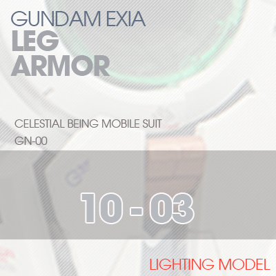 PG] GN-001 EXIA LEG ARMOR 10-03