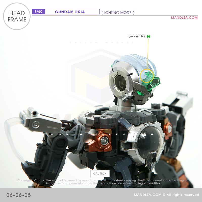 PG] GN-001 HEAD FRAME 06-06