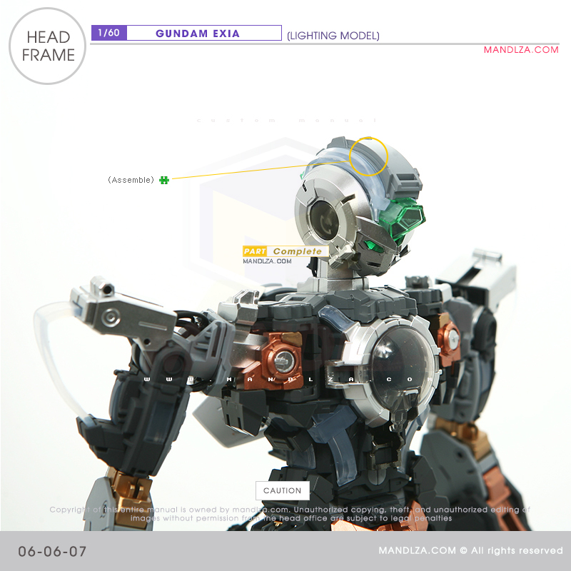 PG] GN-001 HEAD FRAME 06-06