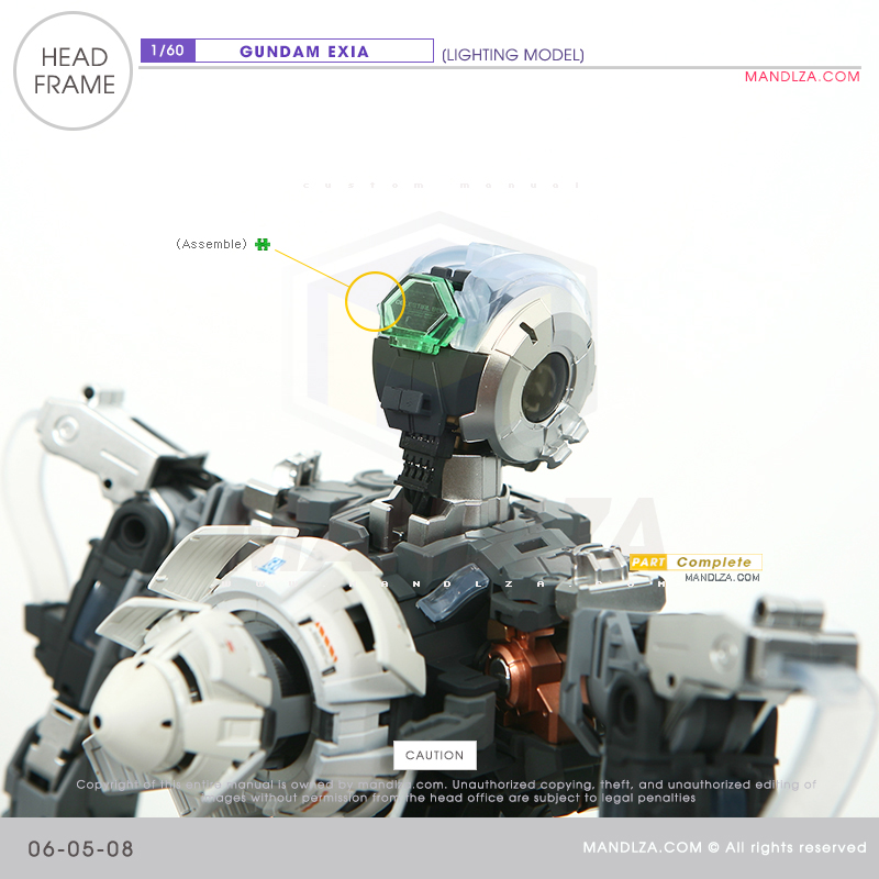 PG] GN-001 HEAD FRAME 06-05