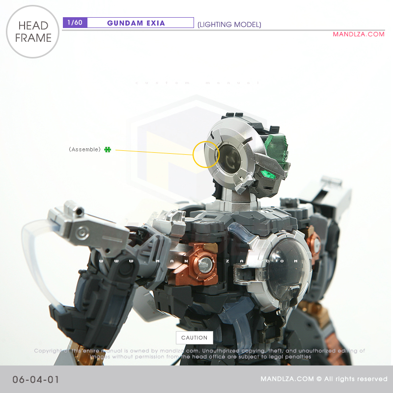 PG] GN-001 HEAD FRAME 06-04