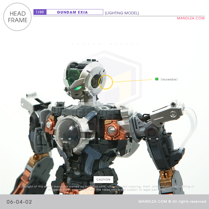 PG] GN-001 HEAD FRAME 06-04