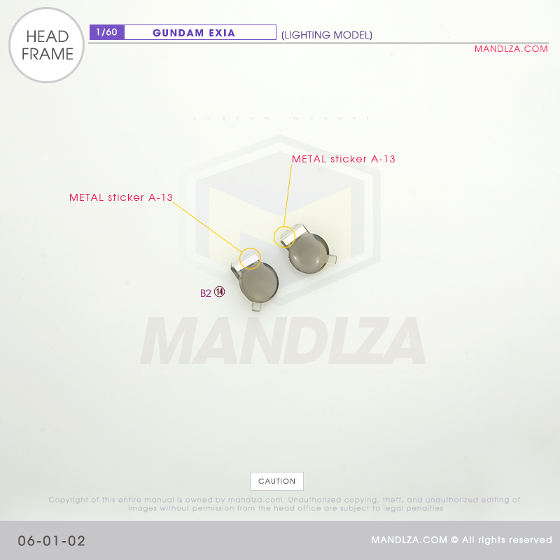 PG] GN-001 HEAD FRAME 06-01