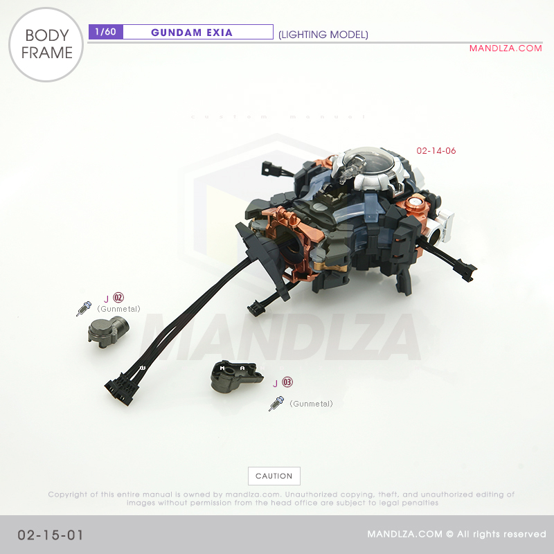 PG] GN-001 BODY FRAME 02-15