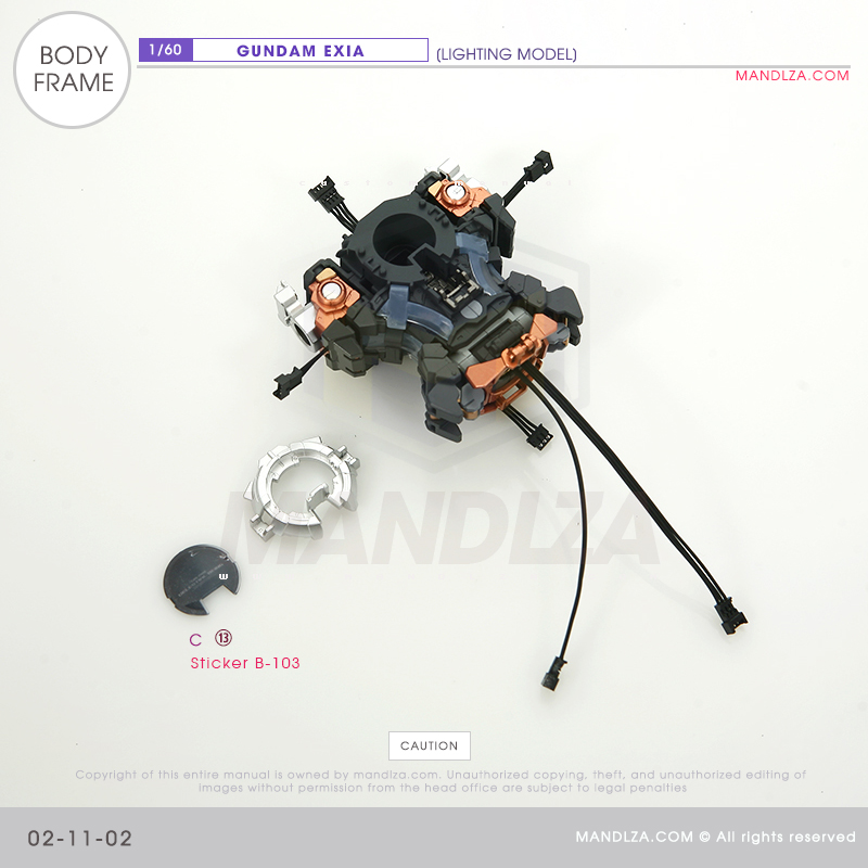 PG] GN-001 BODY FRAME 02-11