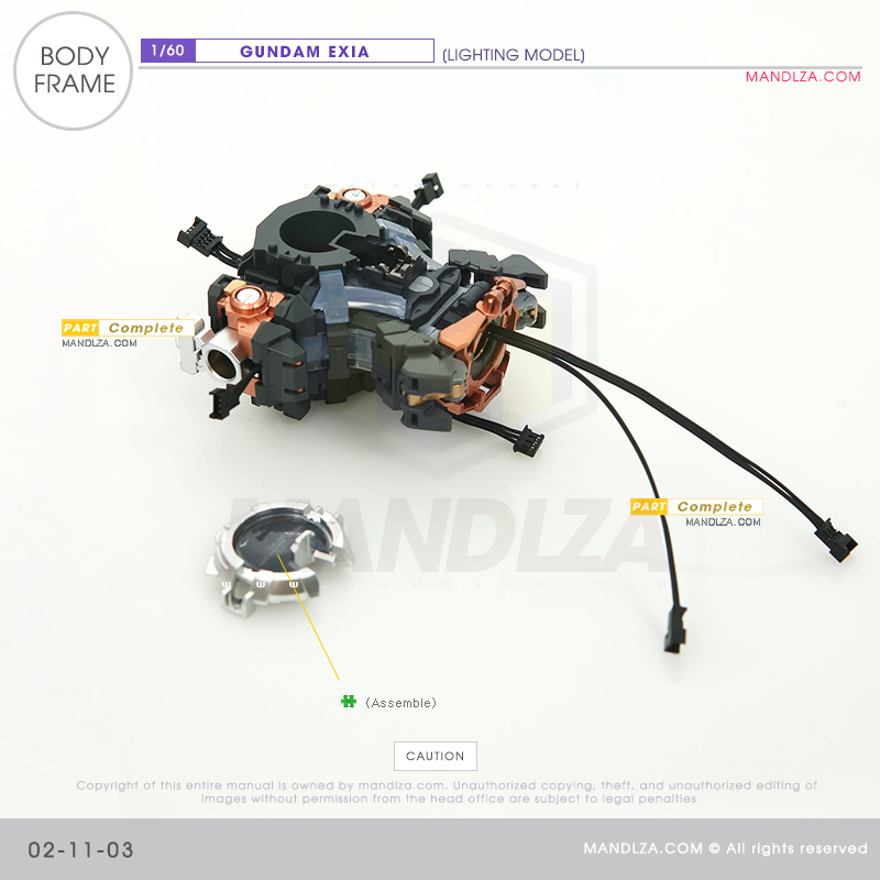 PG] GN-001 BODY FRAME 02-11