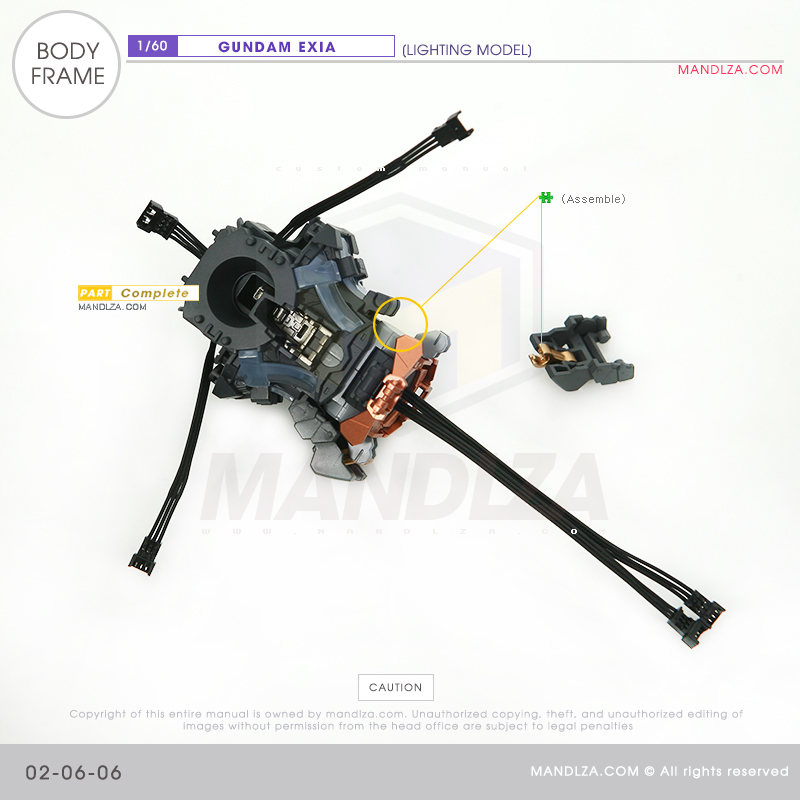 PG] GN-001 BODY FRAME 02-06