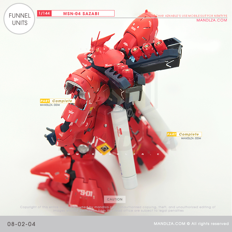 RG] MSN-04 SAZABI FUNNEL UNIT 08-02