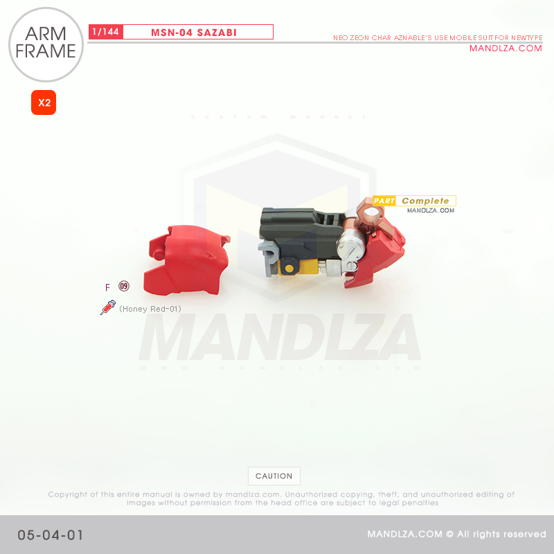 RG] MSN-04 SAZABI ARM 05-04