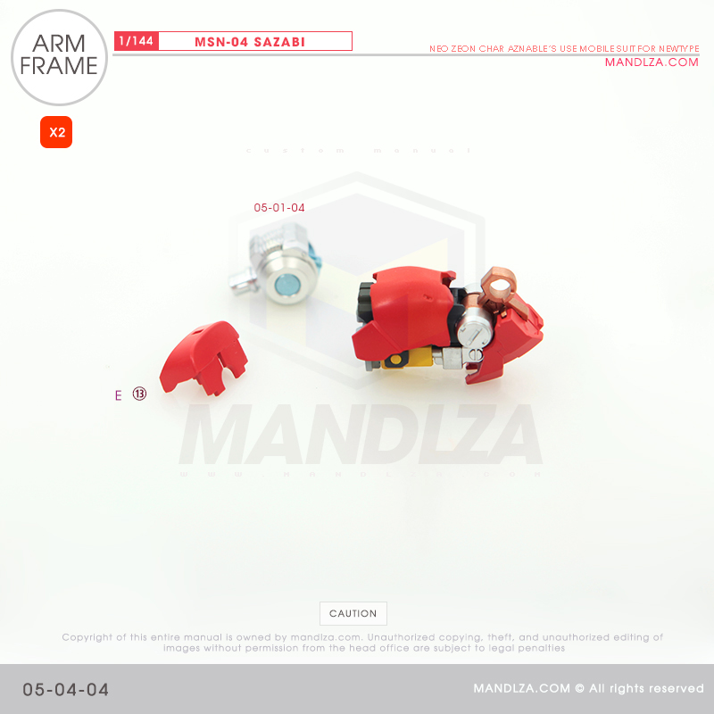 RG] MSN-04 SAZABI ARM 05-04