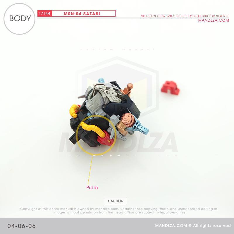 RG] MSN-04 SAZABI BODY 04-06