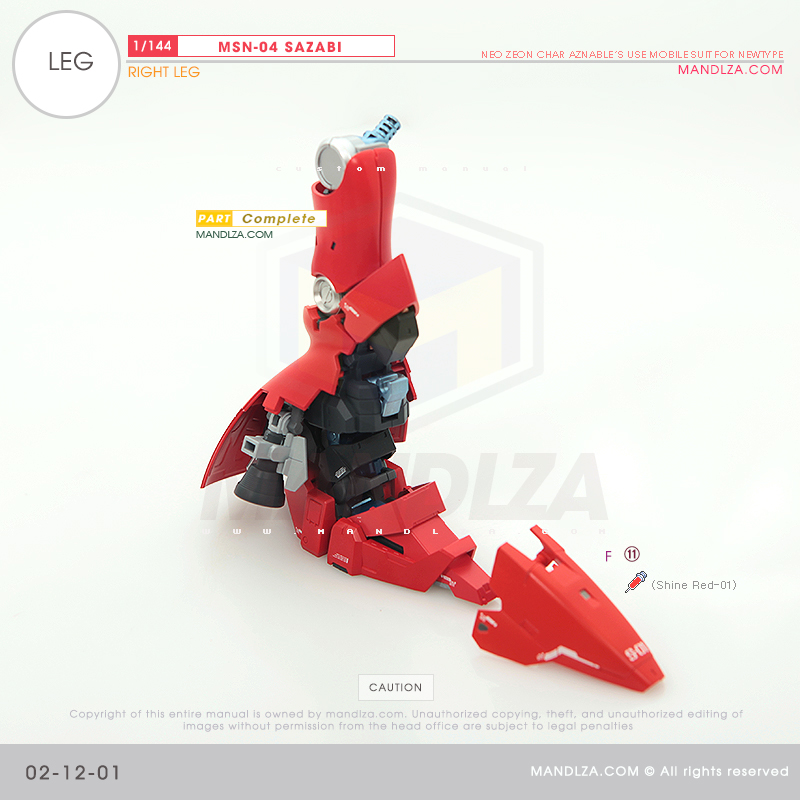 RG] MSN-04 SAZABI LEG 02-12