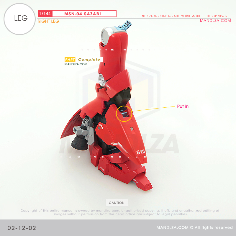 RG] MSN-04 SAZABI LEG 02-12