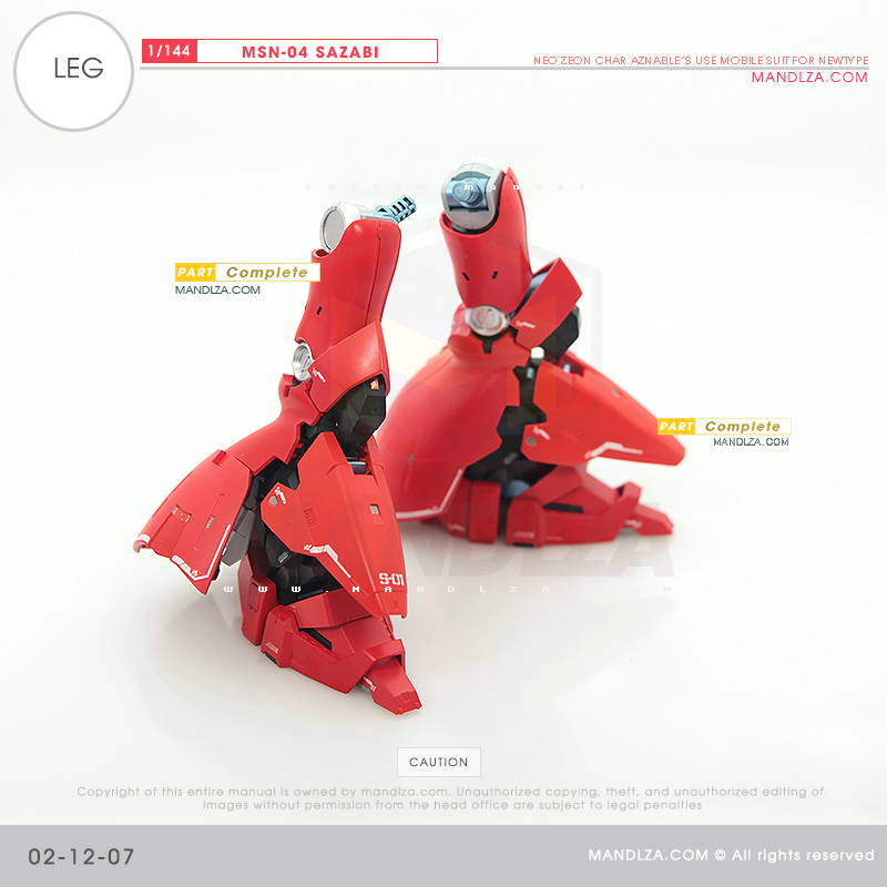 RG] MSN-04 SAZABI LEG 02-12