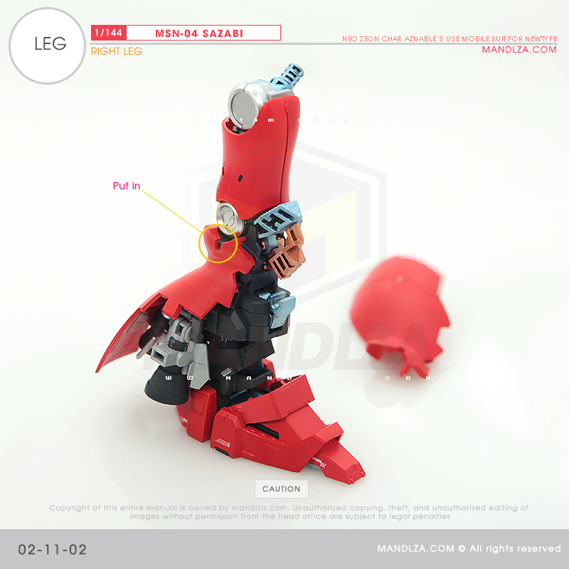 RG] MSN-04 SAZABI LEG 02-11