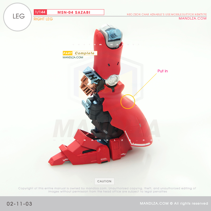 RG] MSN-04 SAZABI LEG 02-11