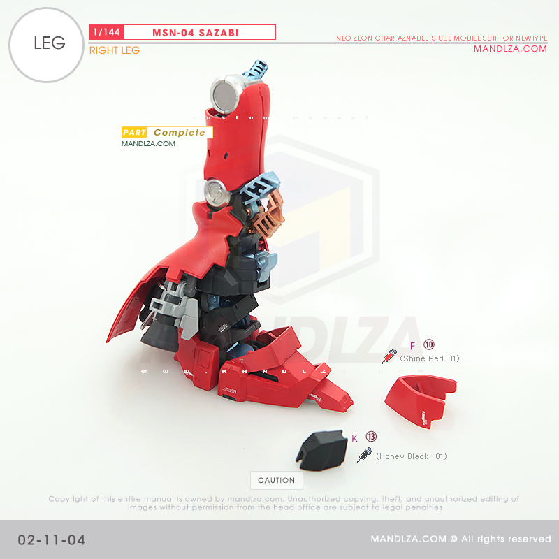 RG] MSN-04 SAZABI LEG 02-11