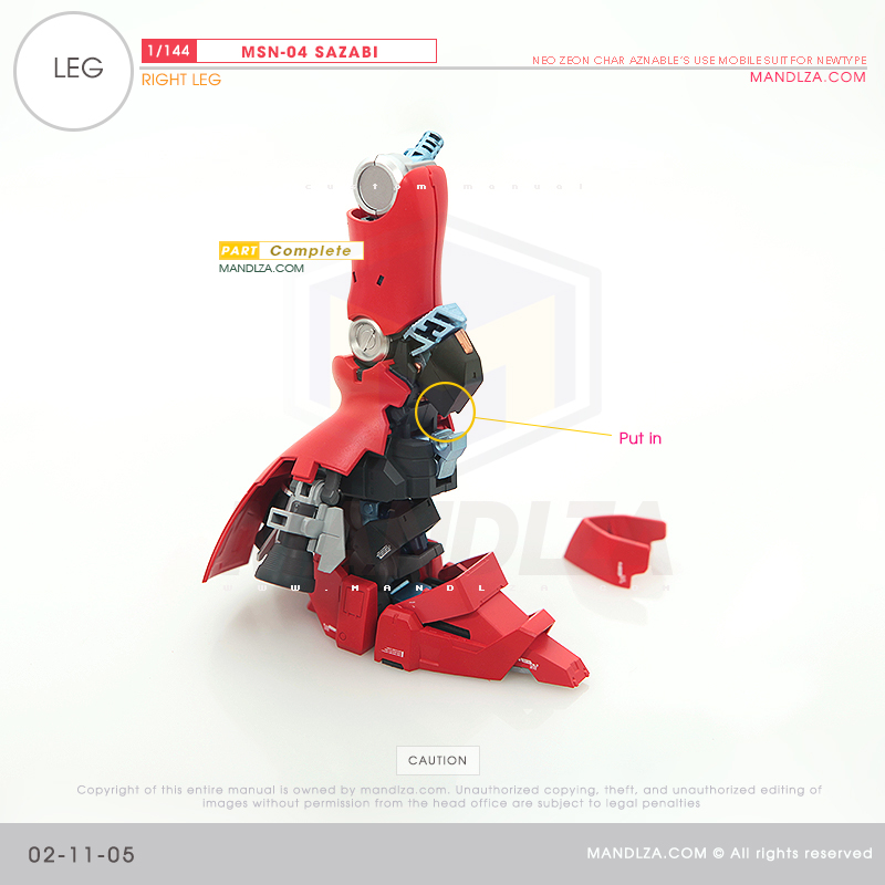 RG] MSN-04 SAZABI LEG 02-11