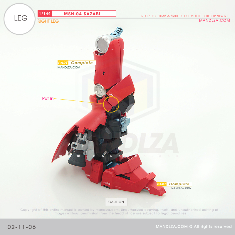 RG] MSN-04 SAZABI LEG 02-11