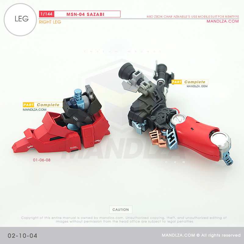 RG] MSN-04 SAZABI LEG 02-10