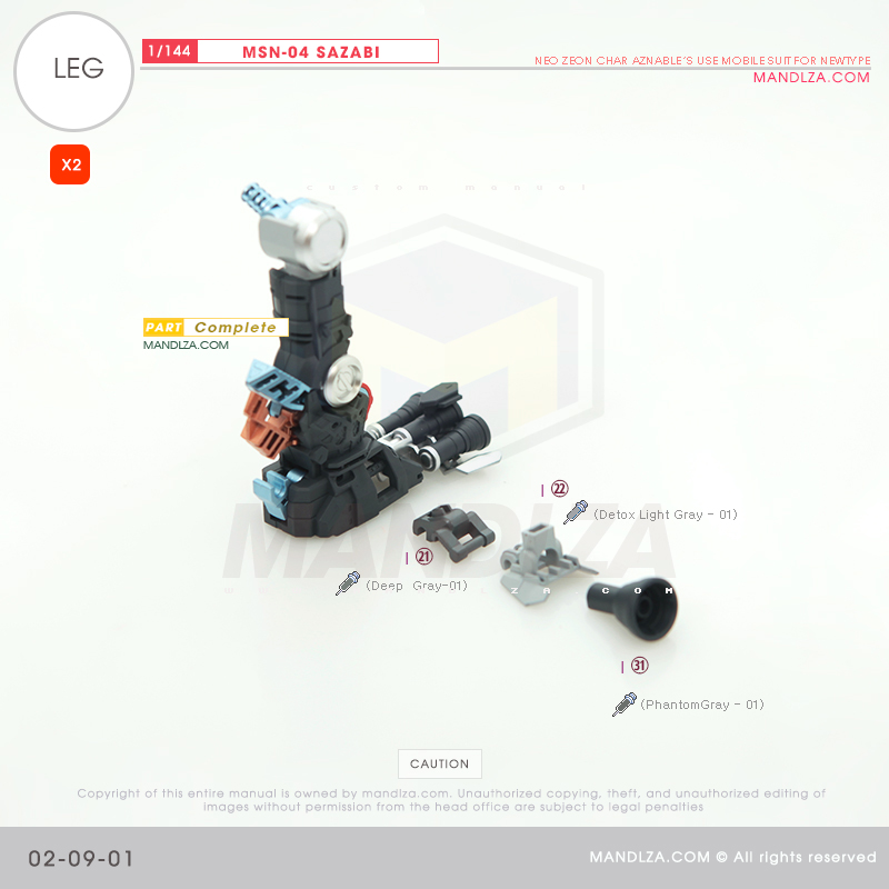 RG] MSN-04 SAZABI LEG 02-09