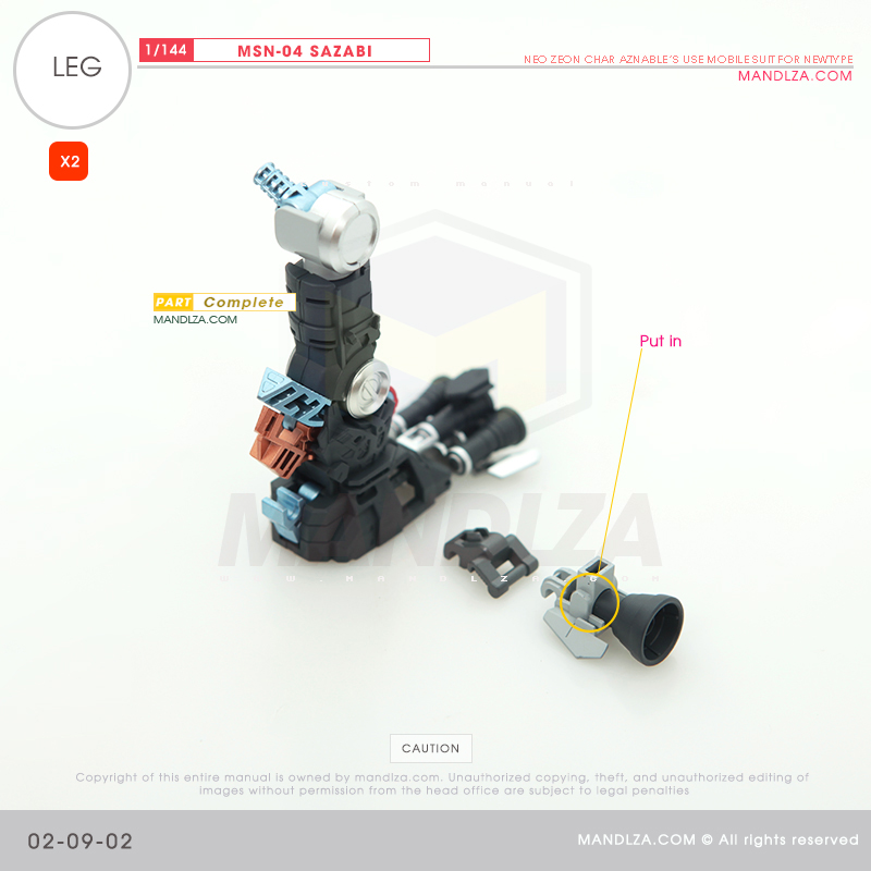 RG] MSN-04 SAZABI LEG 02-09